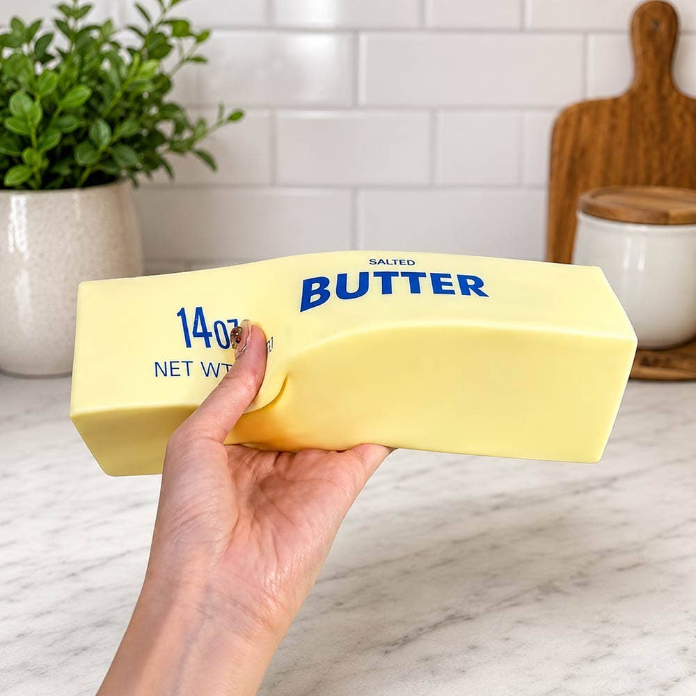 12PCS - Jumbo Butter Bar Squishy Stress Relief Toy