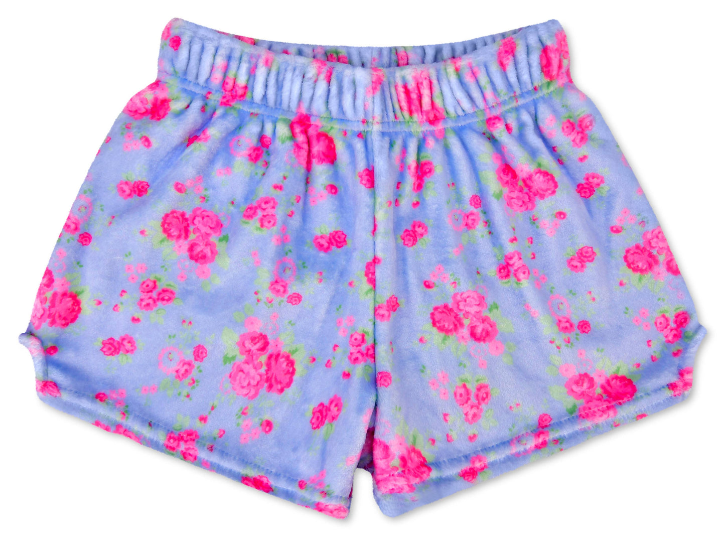 Ditsy Floral Plush Shorts (Medium (10-12))