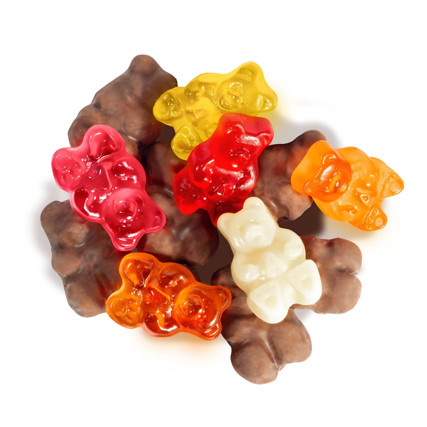 Albanese Choclate Covered Gummy Bears, 10lb Bulk Case