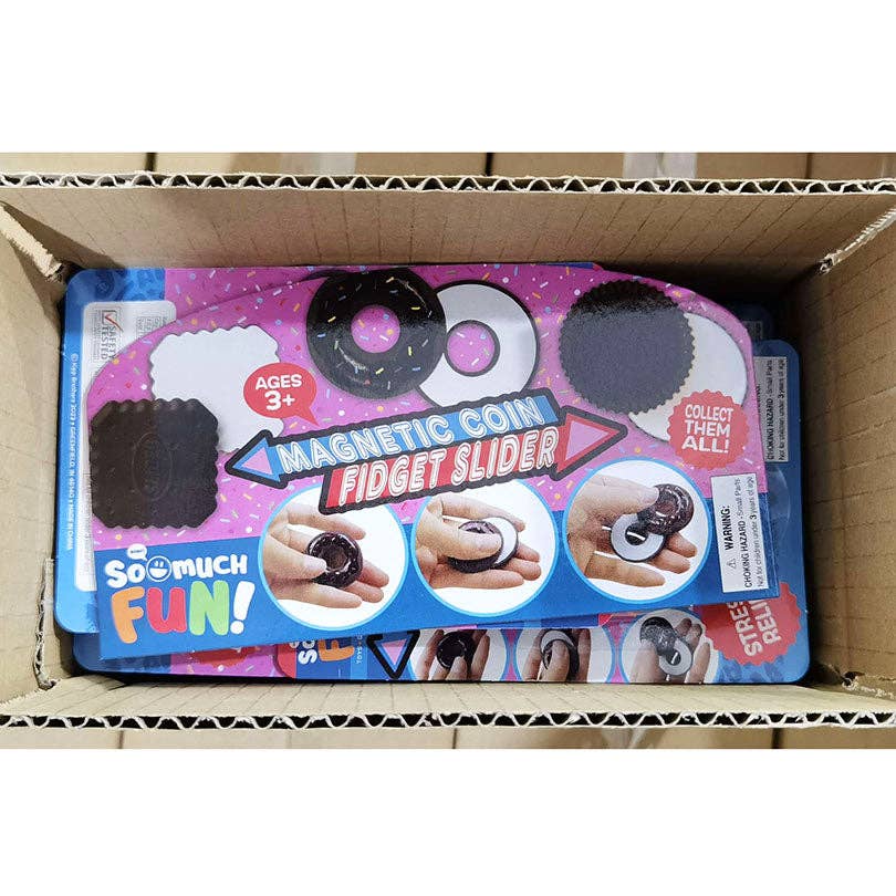 So Much Fun! Magnetic Coin Fidget Slider Assortment - 12/Pk: Wholesale Price