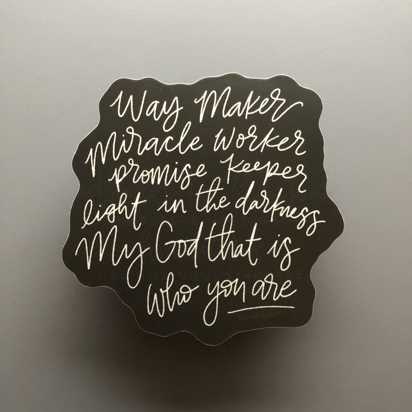 Way Maker Sticker
