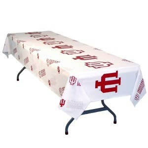 Indiana Hoosiers Plastic Tablecloth