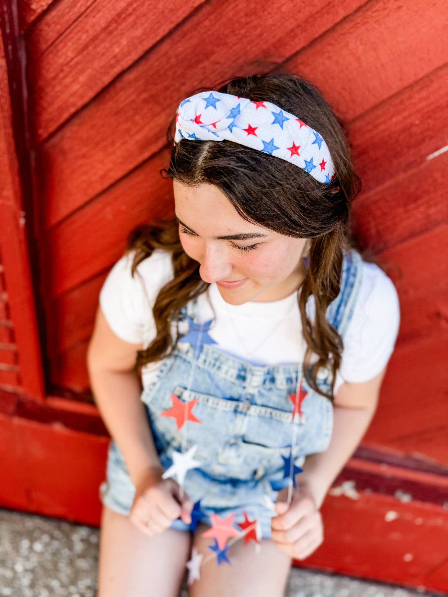American Dream Structured Headband • 5 Prints: Checkered