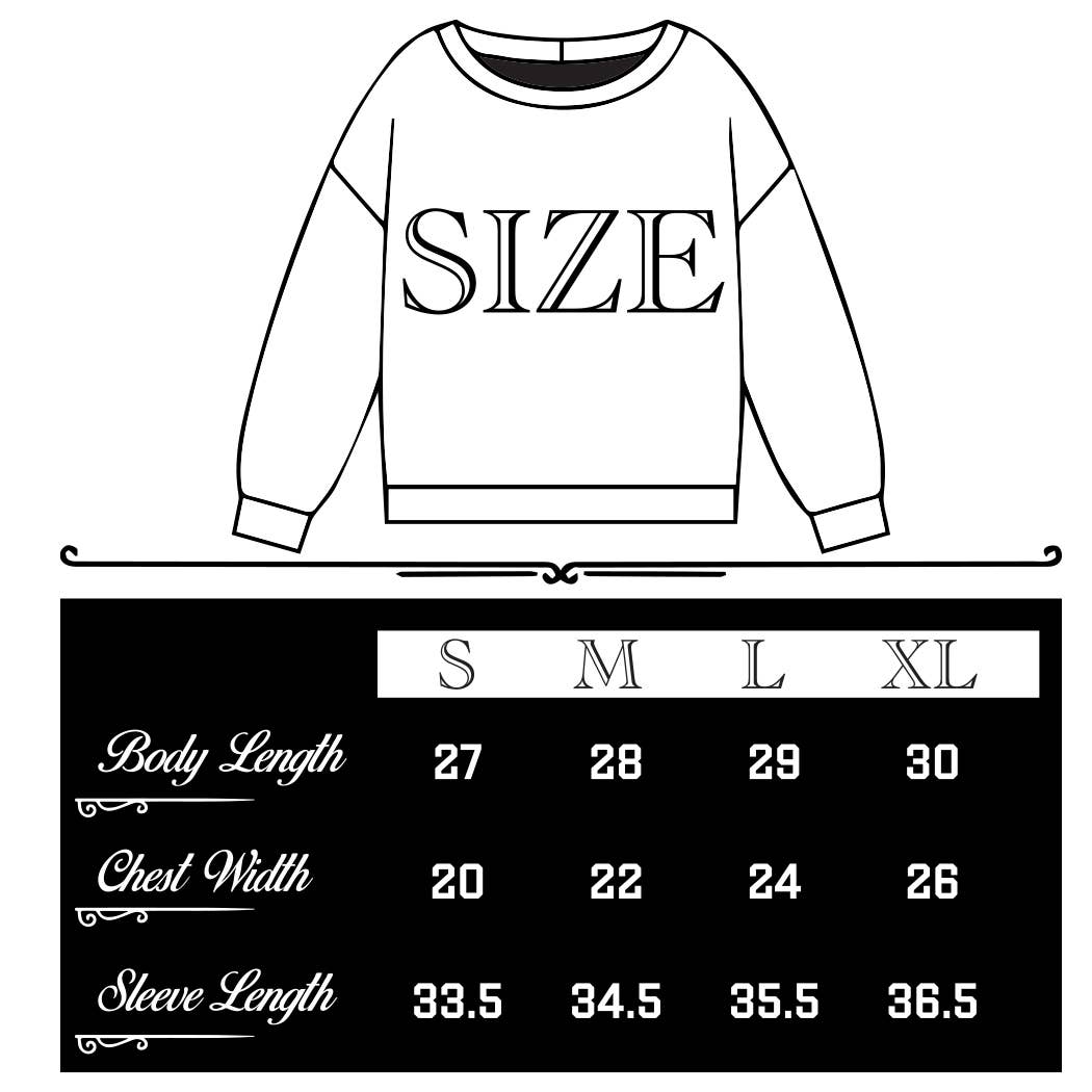 MAKE HEAVEN CROWDED PUFF Print Heavyweight Sweatshirt: LT BLUE / S