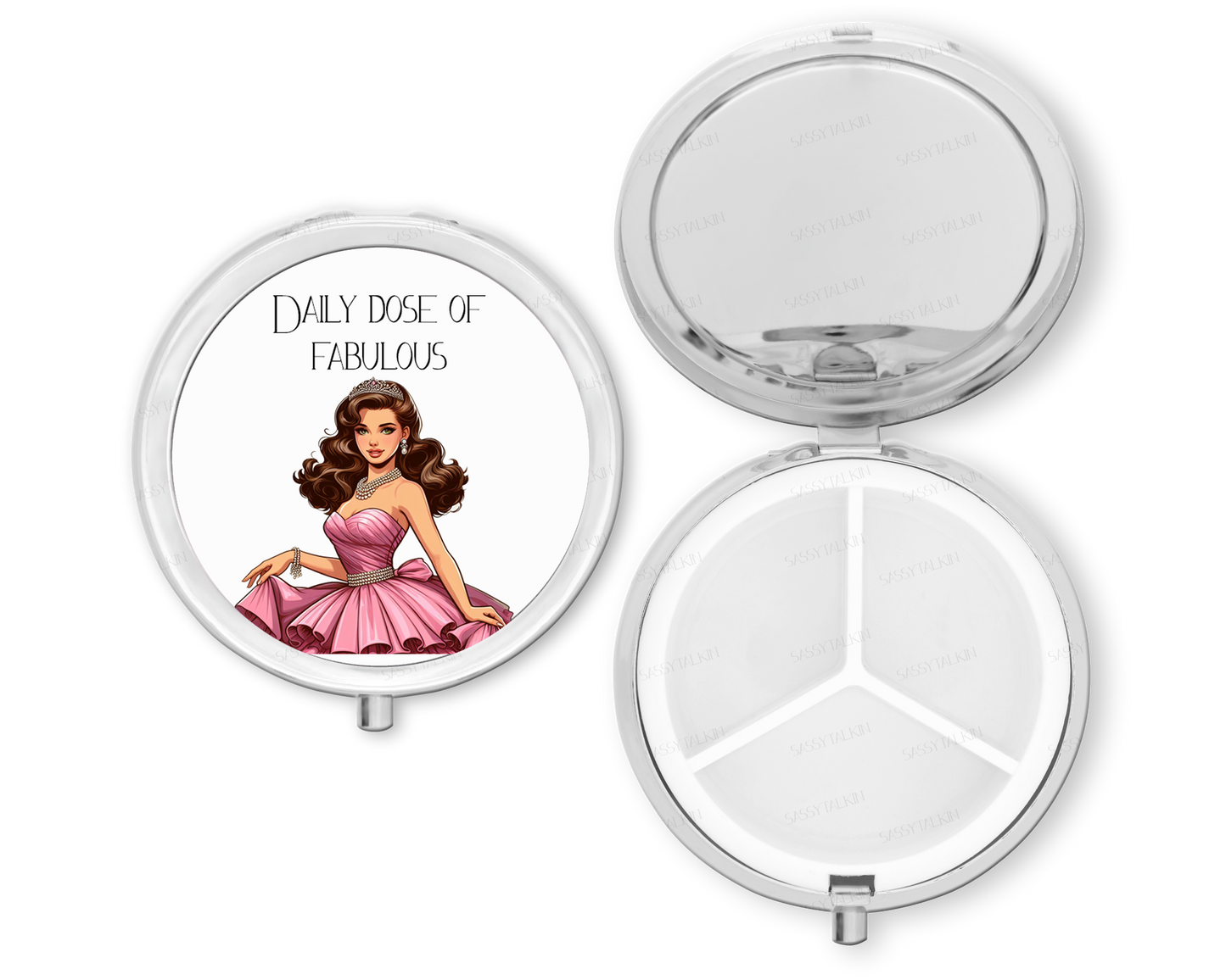 Purse Pill Box Organizer, Daily Dose of Fabulous