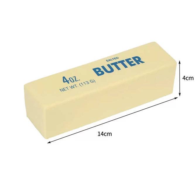 Butter Squishy – Slow Rising Sensory Stress Relief Toy; restock 4/29
