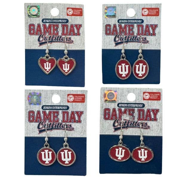 University Of Indiana Earrings - GameDay Styles - Total