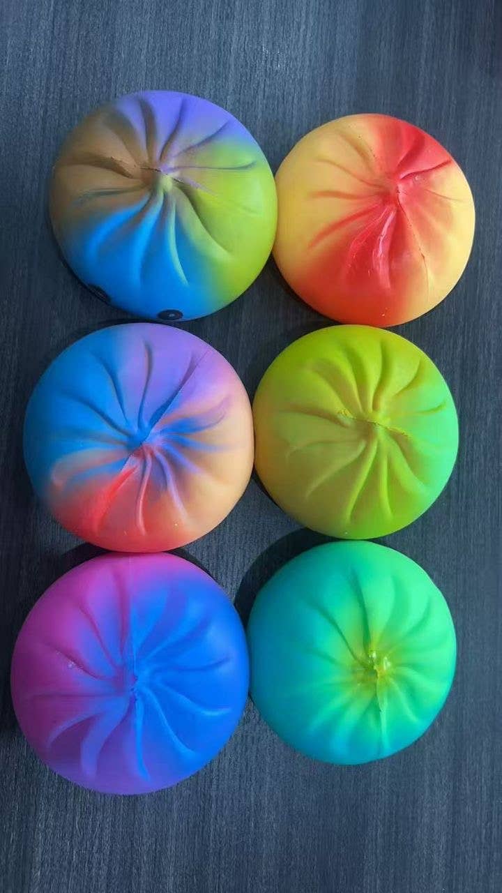 The Viral Squishy Dumpling- Rainbow Edition