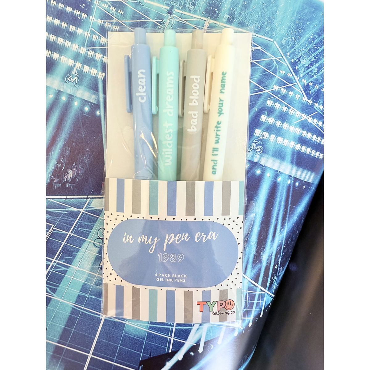Tay inspired pen set-1989