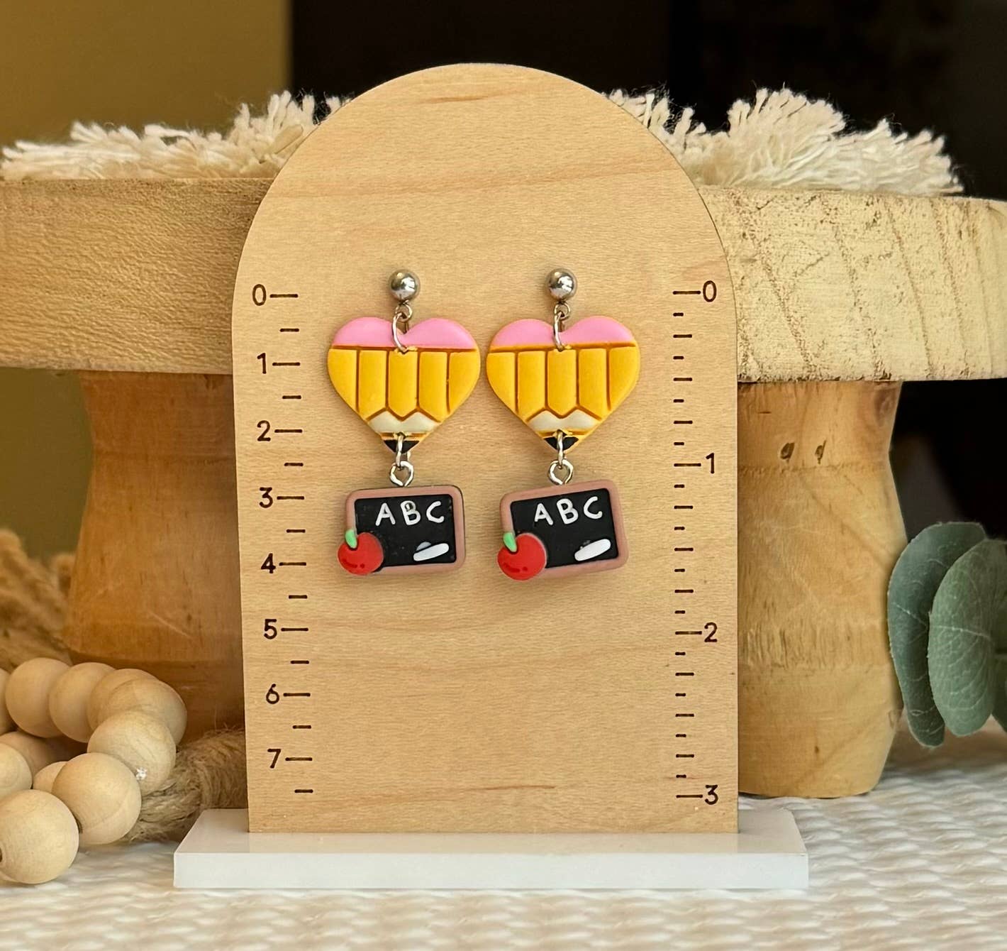 School Earrings | Teacher Earrings: Style 1