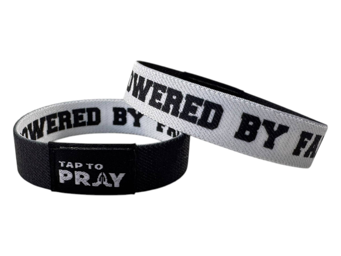 Tap To Pray™ Wristbands - Jesus Is Lord: X-Small / Jesus is Lord / Powered by Faith