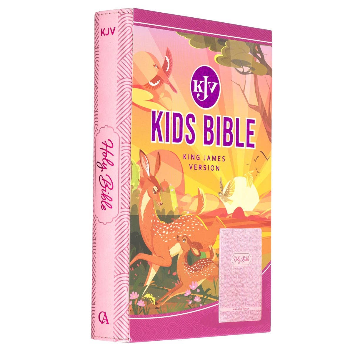 KJV Bible Kid Edition Faux Leather, Light Pink