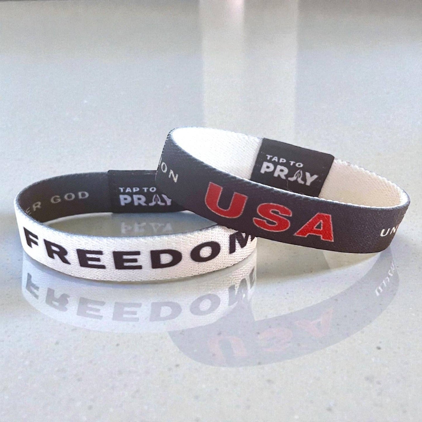 Tap To Pray® Wristband – Freedom: Small