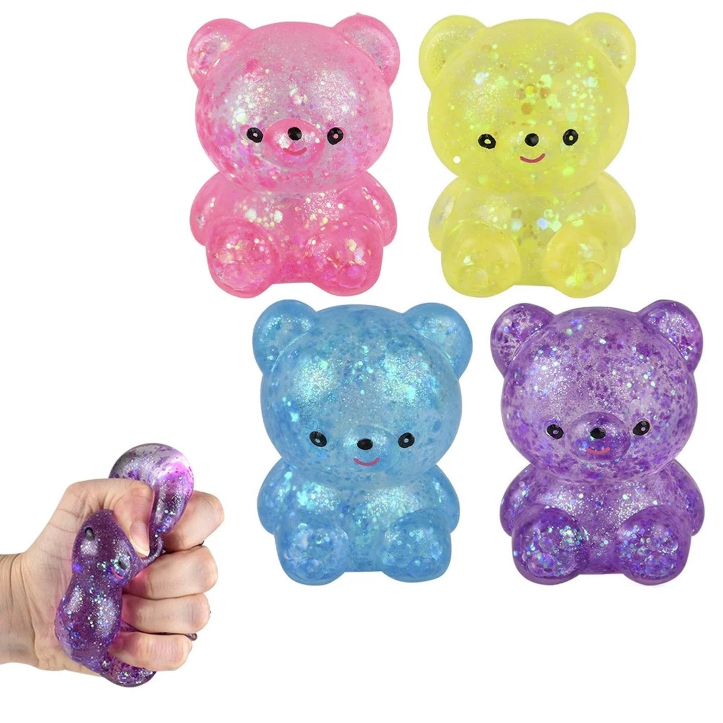 3" Squeezy Bears - Assorted