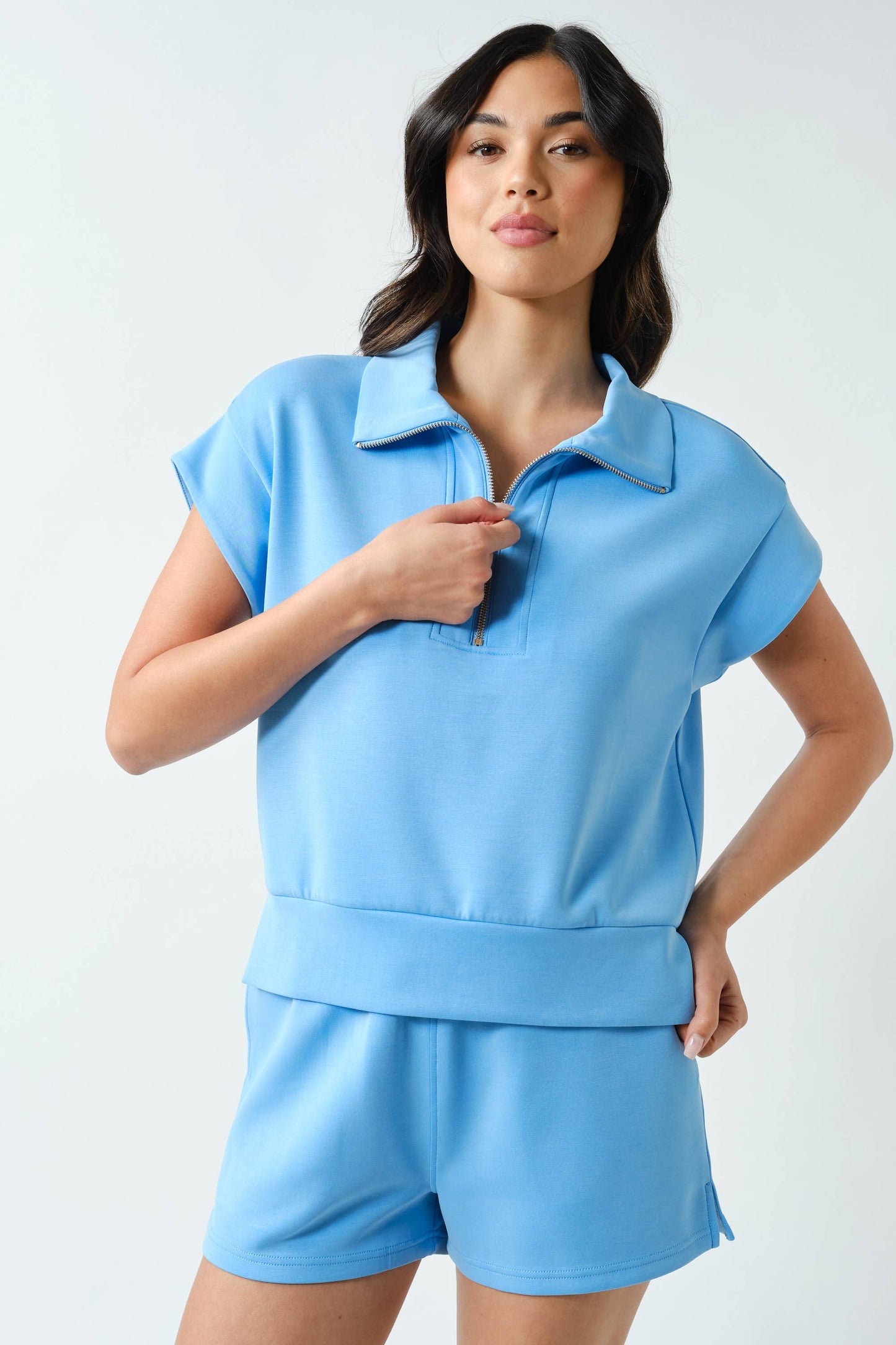 Laguna Half-Zip Ace Set: BLUSHED BRICK / 2:2:2 (S : M : L)