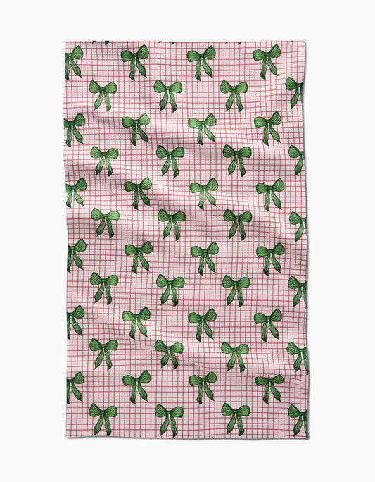 Ribbon And Cheer Tea Towel
