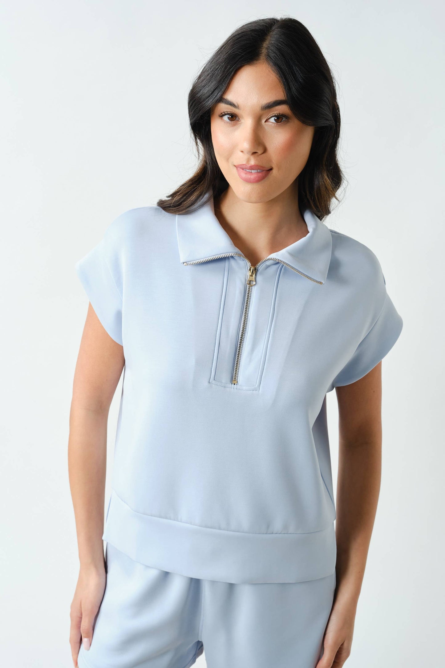 Laguna Half-Zip Ace Set: DENIM DRIFT / 2:2:2 (S : M : L)