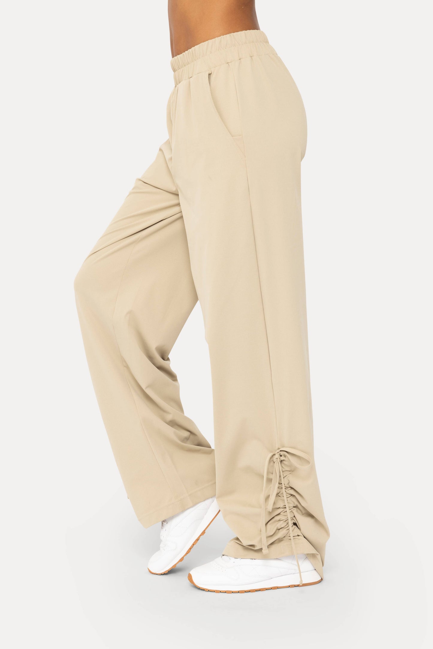 GREEN - Ecosoft Wide Leg Pants: Black / S:M:L (2:2:2)