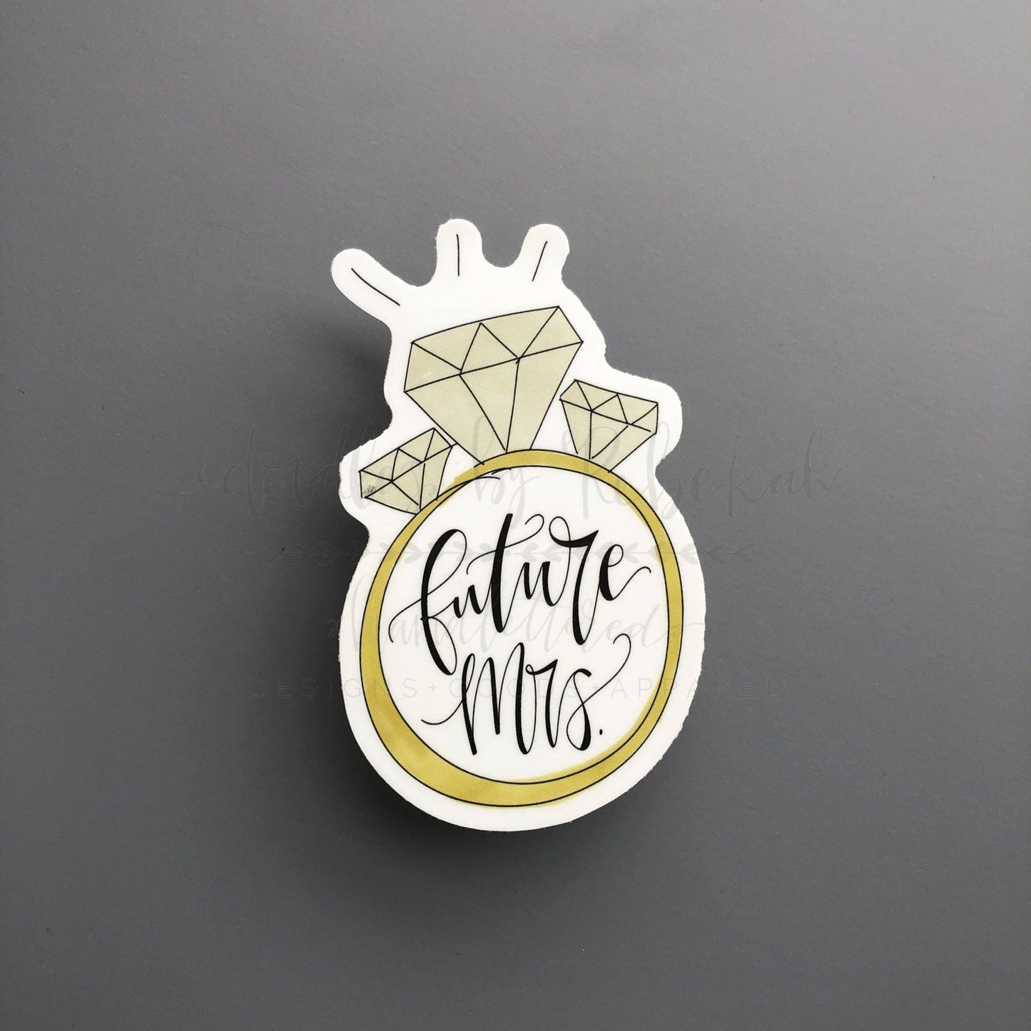 Future Mrs. Ring Sticker