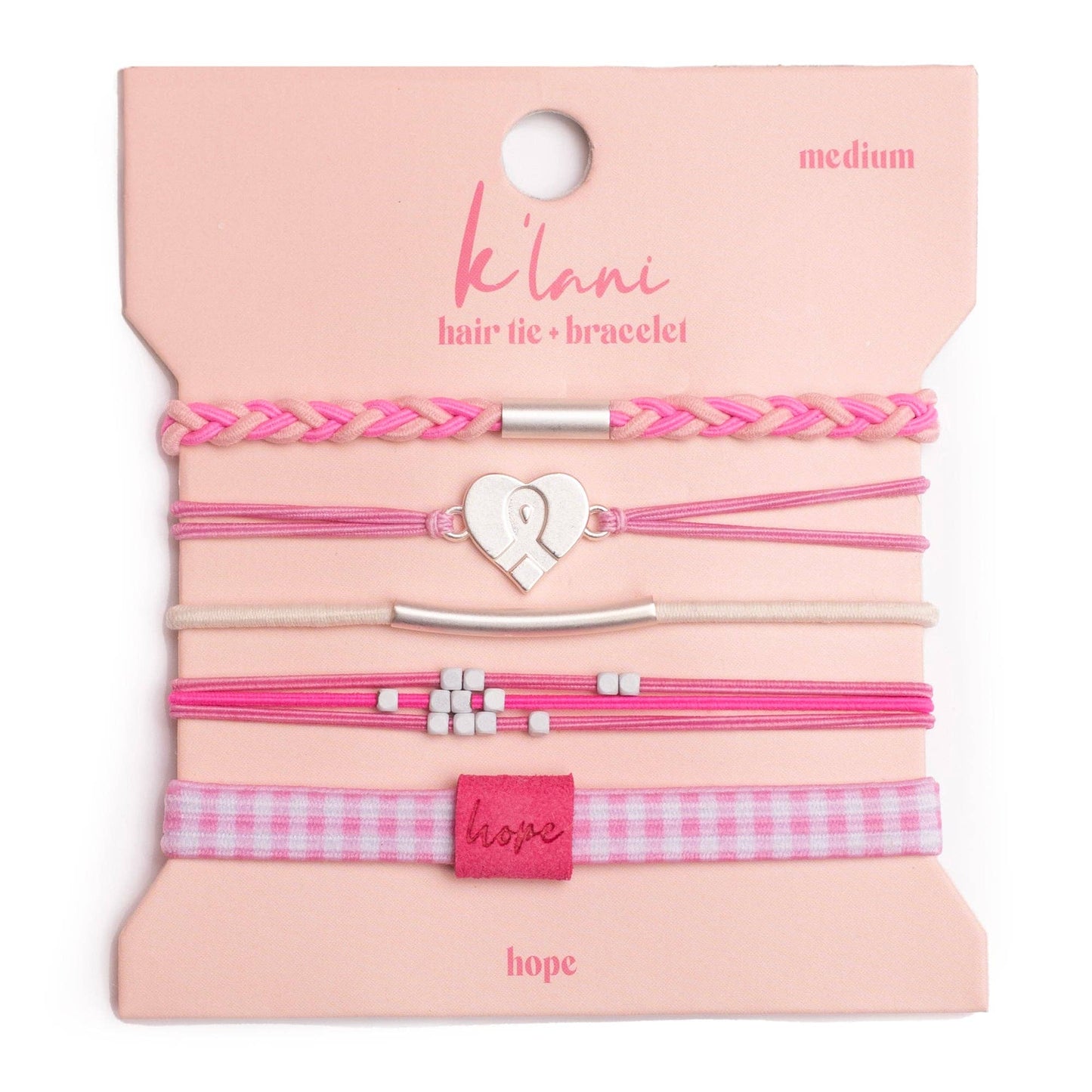 Hope Medium Woven/Braided Bracelet: Large