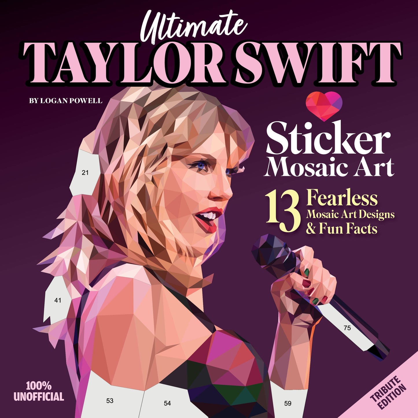 Ultimate Taylor Swift Sticker Mosaic Art -10 Copy Display