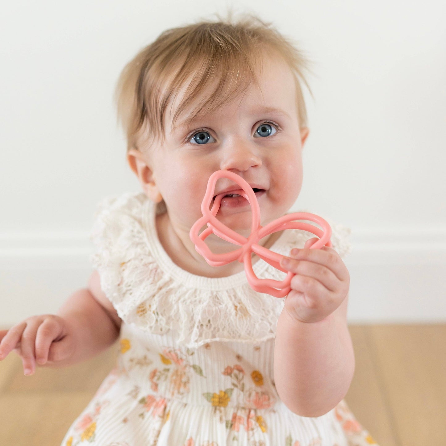 Butterfly Teether: Buttercream