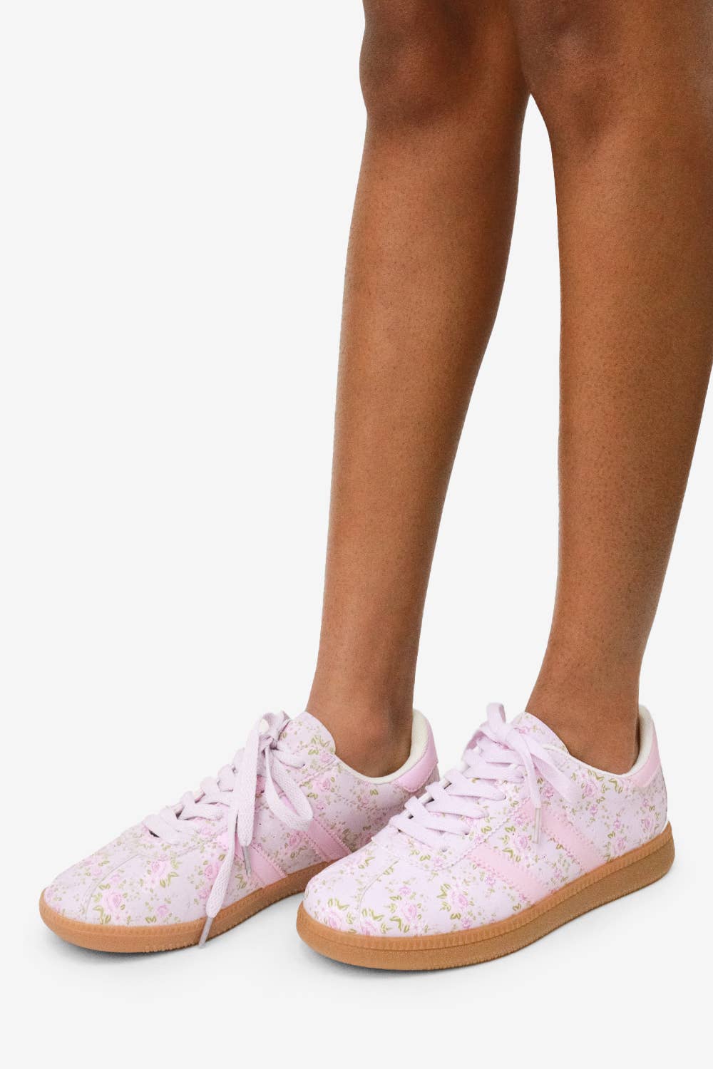 EXPRESSO - SUMMER '25 Floral Sneakers: Lavender / 12FA