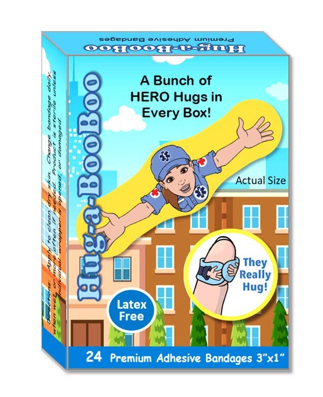First Responder Hero Hugging Bandages 24ct Box