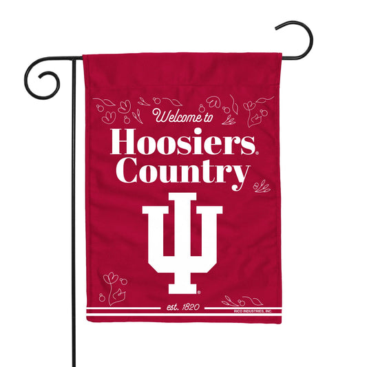 NCAA  Indiana Hoosiers  Double Sided Garden Flag