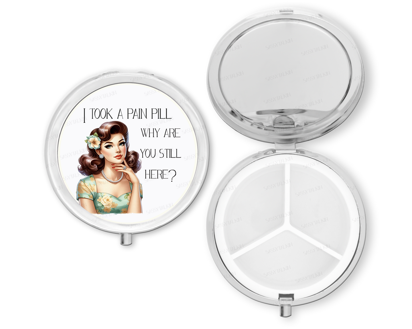 Purse Pill Box Organizer, I took a pain pill
