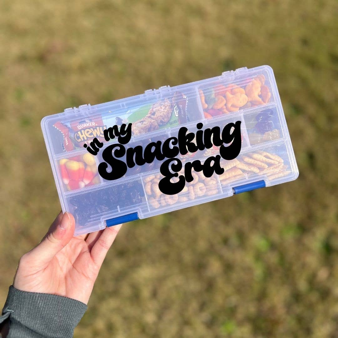 In My Snacking Era Snackle Box, Travel Snack Container: Purple