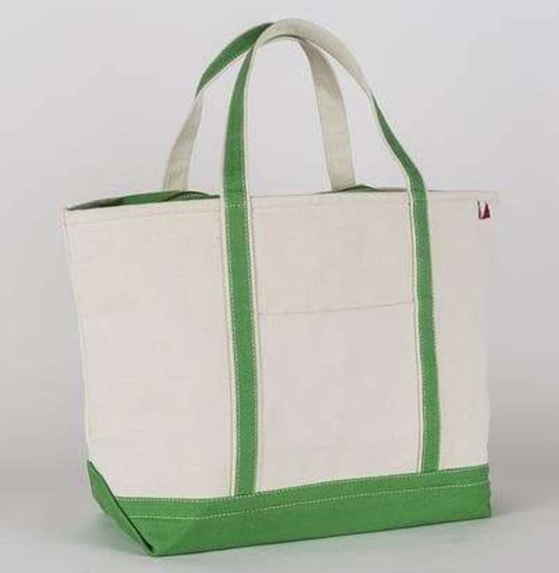 Classic Canvas Tote Bag Large Private Label: Navy