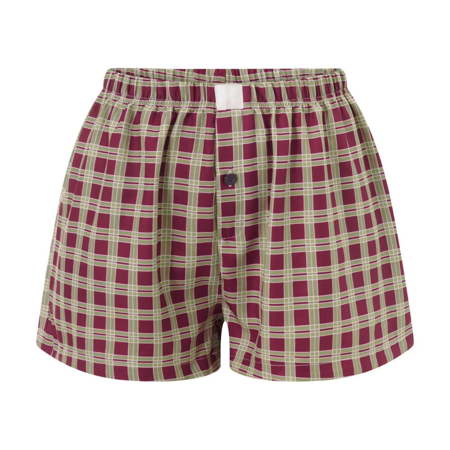 Viral Trendy Daily Gingham Boxer Shorts - 14 colors: Darkblue / XL