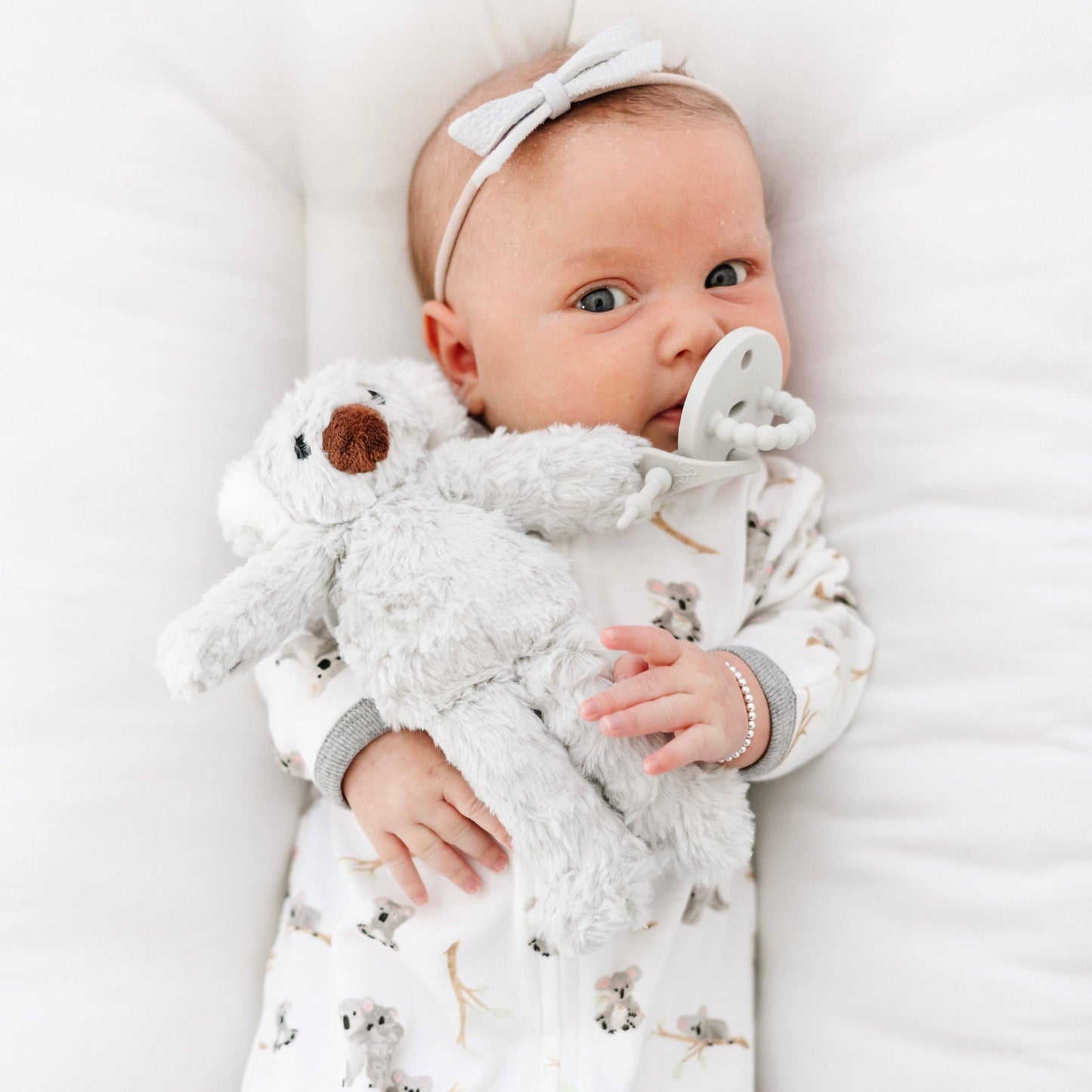 Cutie Cuddle (Plush Animal Lovey): Blue
