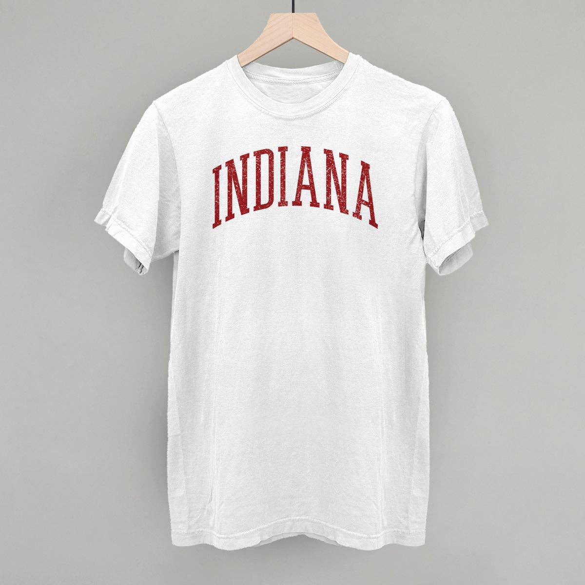 Indiana Arch: White / L / Oversized Corded Crew