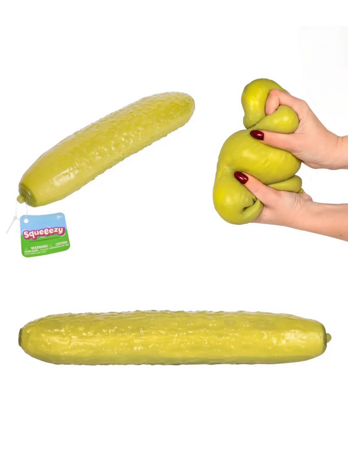 Jumbo 11” Pickle Fidget Squishy