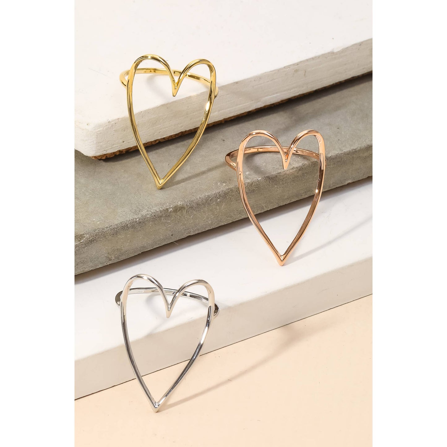 Heart Cut Out Ring: SL