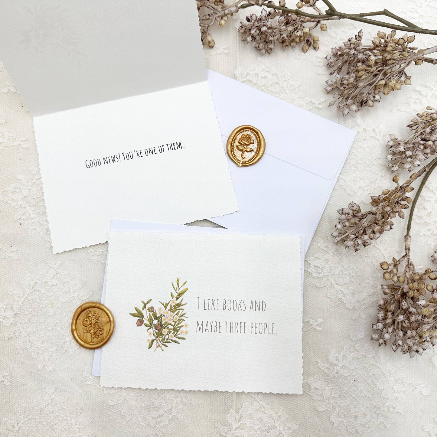 Book Lover Greeting Card, Funny Card