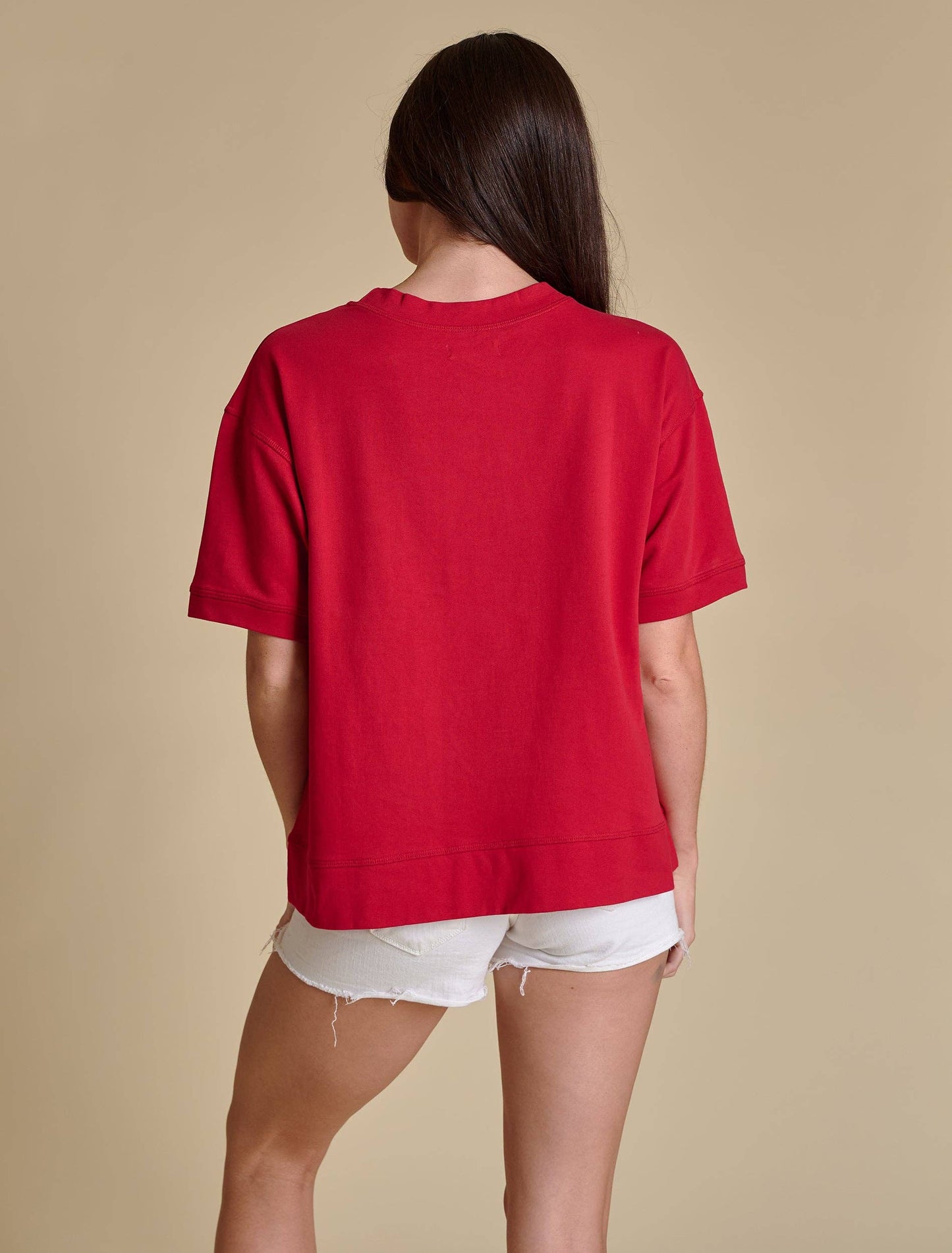 The Glitter Script Boxy Top | Indiana: MD