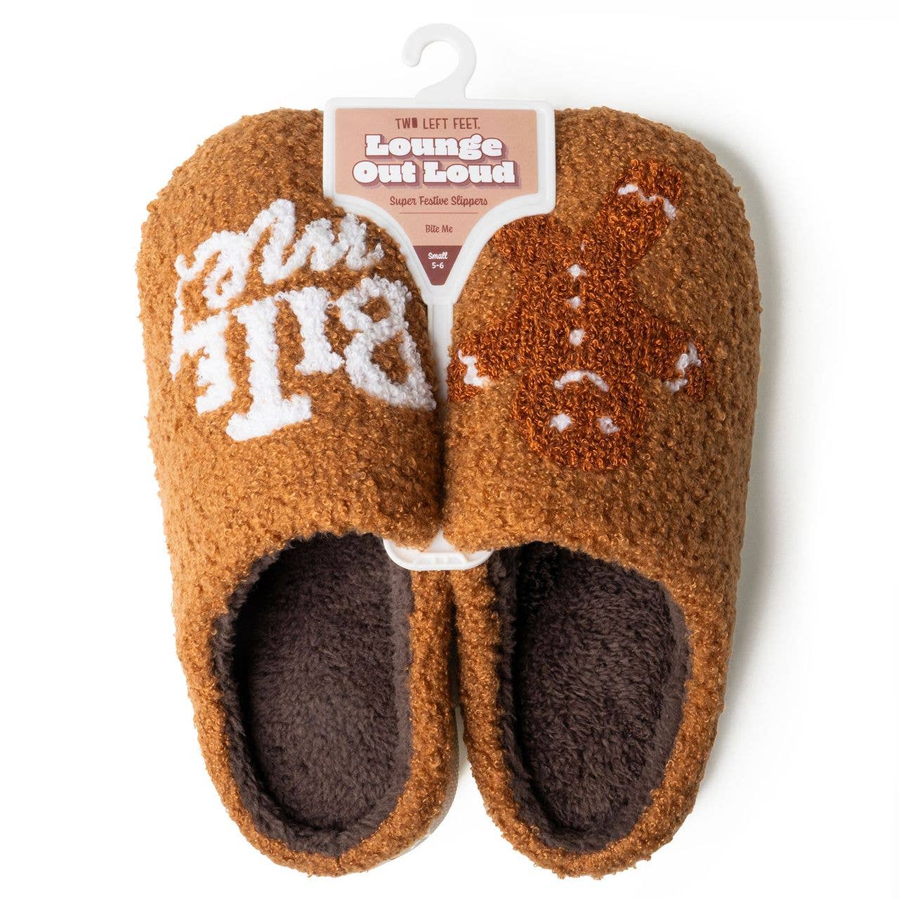 Two Left Feet Holiday Lounge Out Loud Comfy Slippers OS: Large / Sleigh All Day