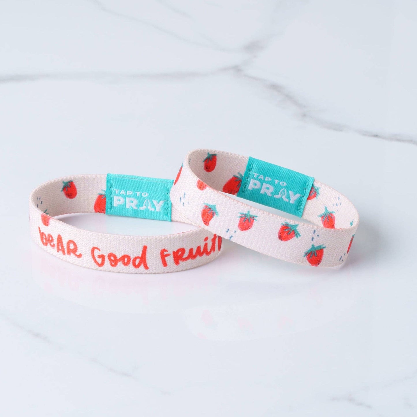 Tap To Pray® Kingfolk Series Wristband – Bear Good Fruit: X-Small