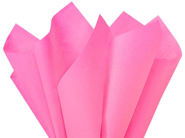 Color Tissue Paper 20X30" 24 Sheet Pack: Fuchsia Pink / 24 Pack / 20x30"