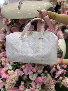 Sweet Bow Nylon Collection: Large Cosmetic