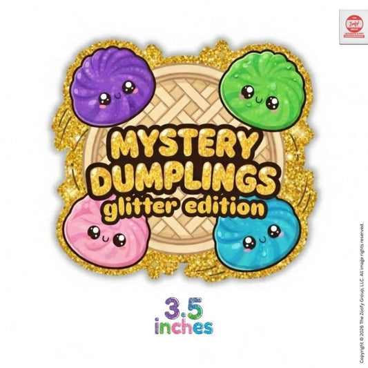 Mystery Glitter Dumplings Mini Squishies - 12pc PDQ (3.5")