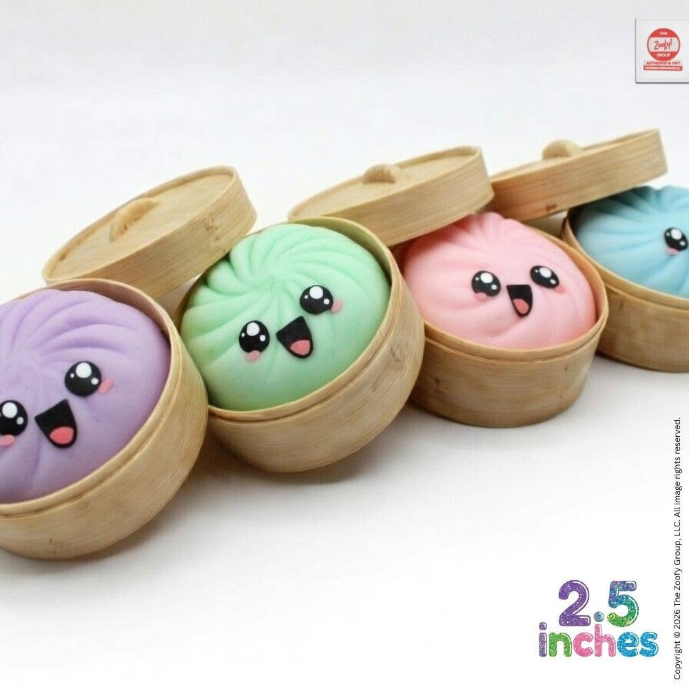Mystery Pastel Dumpling Mini Squishies - 12pc PDQ (2.5")