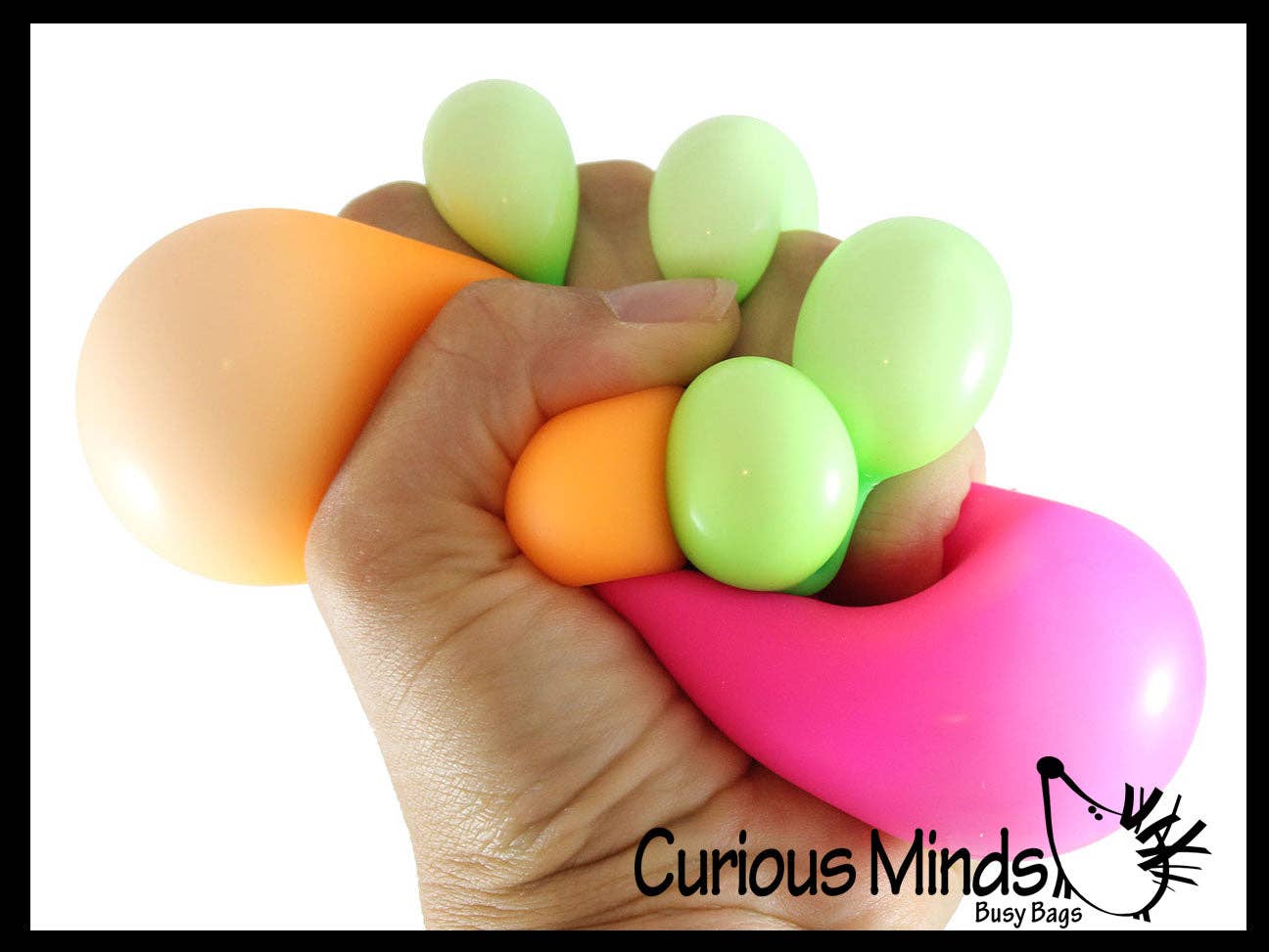 1 Soft Doh Filled 1.75" Stress Ball - Squishy Gooey Squish