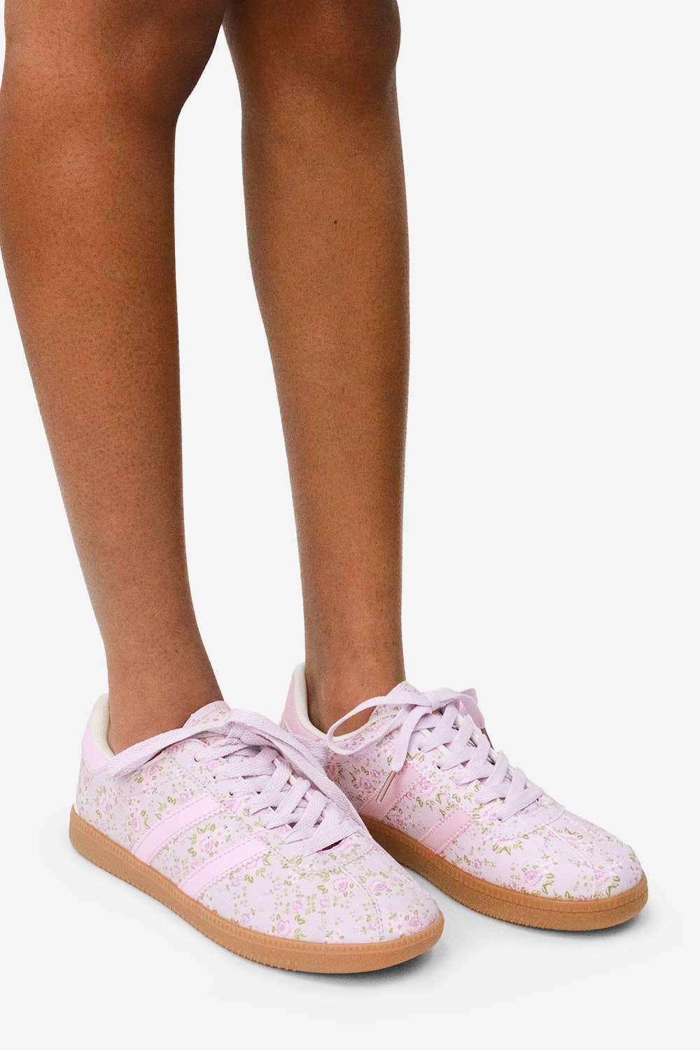 EXPRESSO - SUMMER '25 Floral Sneakers: Lavender / 12FA