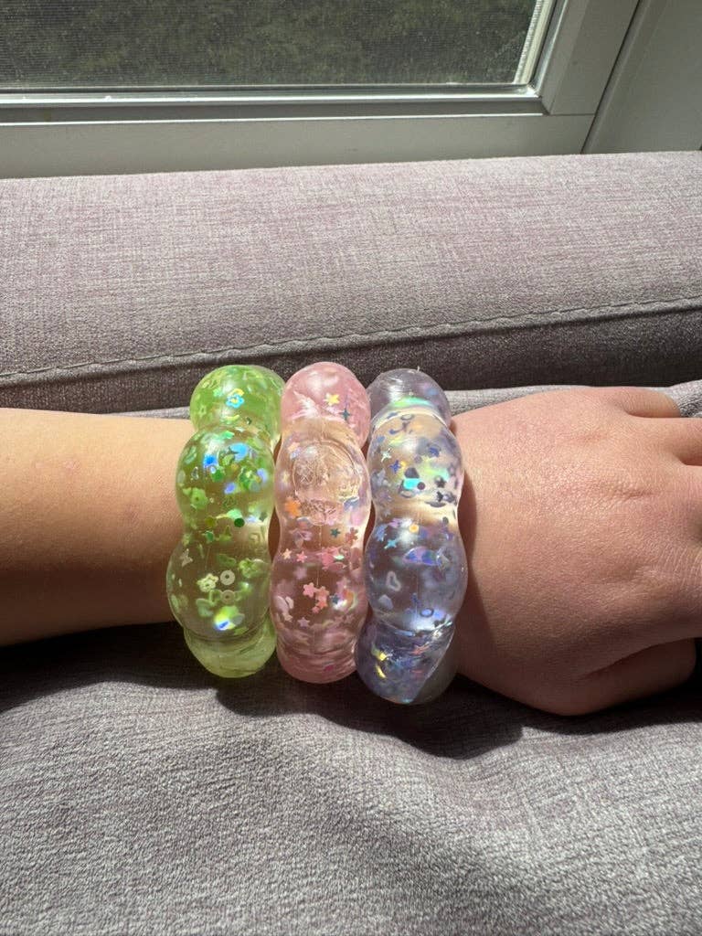 Feelzies™ Original Squishy Bracelet: Lime Pop