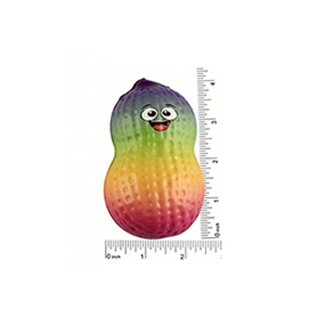12PCS -  Peanut Squeeze Squishy Stress Relief Toy