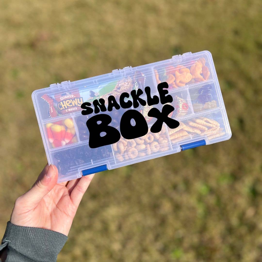 Snackle Box, Kids Travel Snack Container: Royal